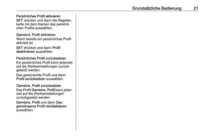 2018-2020 Opel Crossland X Infotainment Manual | German