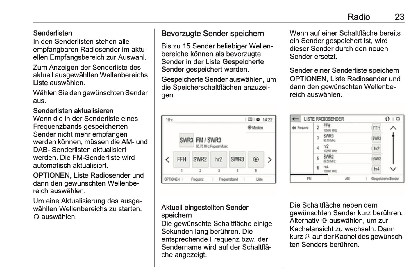 2018-2020 Opel Crossland X Infotainment Manual | German