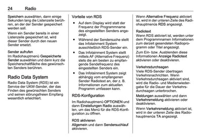 2018-2020 Opel Crossland X Infotainment Manual | German