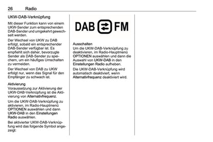 2018-2020 Opel Crossland X Infotainment Manual | German