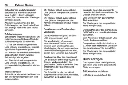 2018-2020 Opel Crossland X Infotainment Manual | German