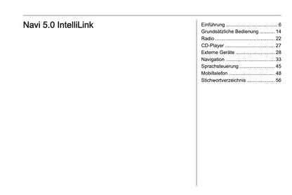 2018-2020 Opel Crossland X Infotainment Manual | German