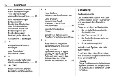 2018-2020 Opel Crossland X Infotainment Manual | German