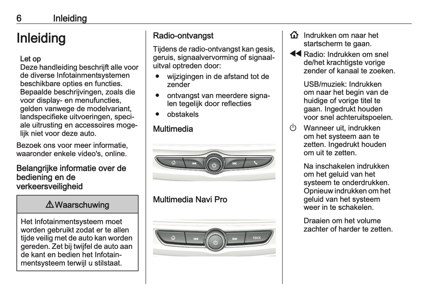 2020-2021 Opel Insignia Infotainment Handleiding | Nederlands