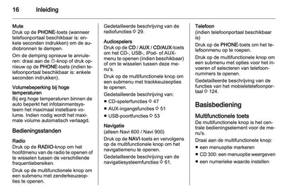 2012 Opel Meriva Infotainment Handleiding | Nederlands