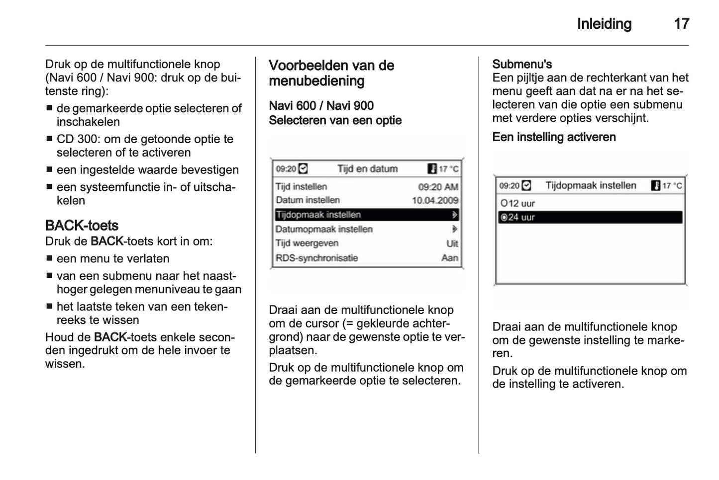 2012 Opel Meriva Infotainment Handleiding | Nederlands