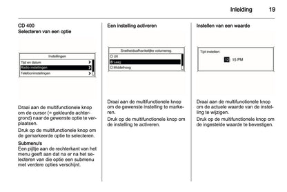 2012 Opel Meriva Infotainment Handleiding | Nederlands