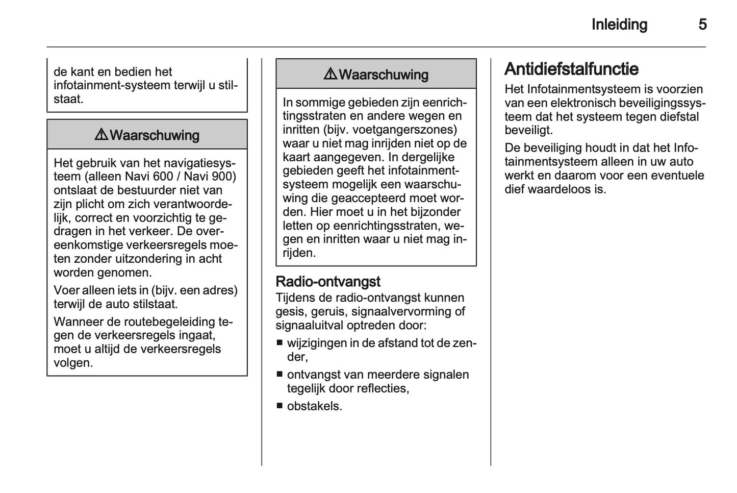 2012 Opel Meriva Infotainment Handleiding | Nederlands
