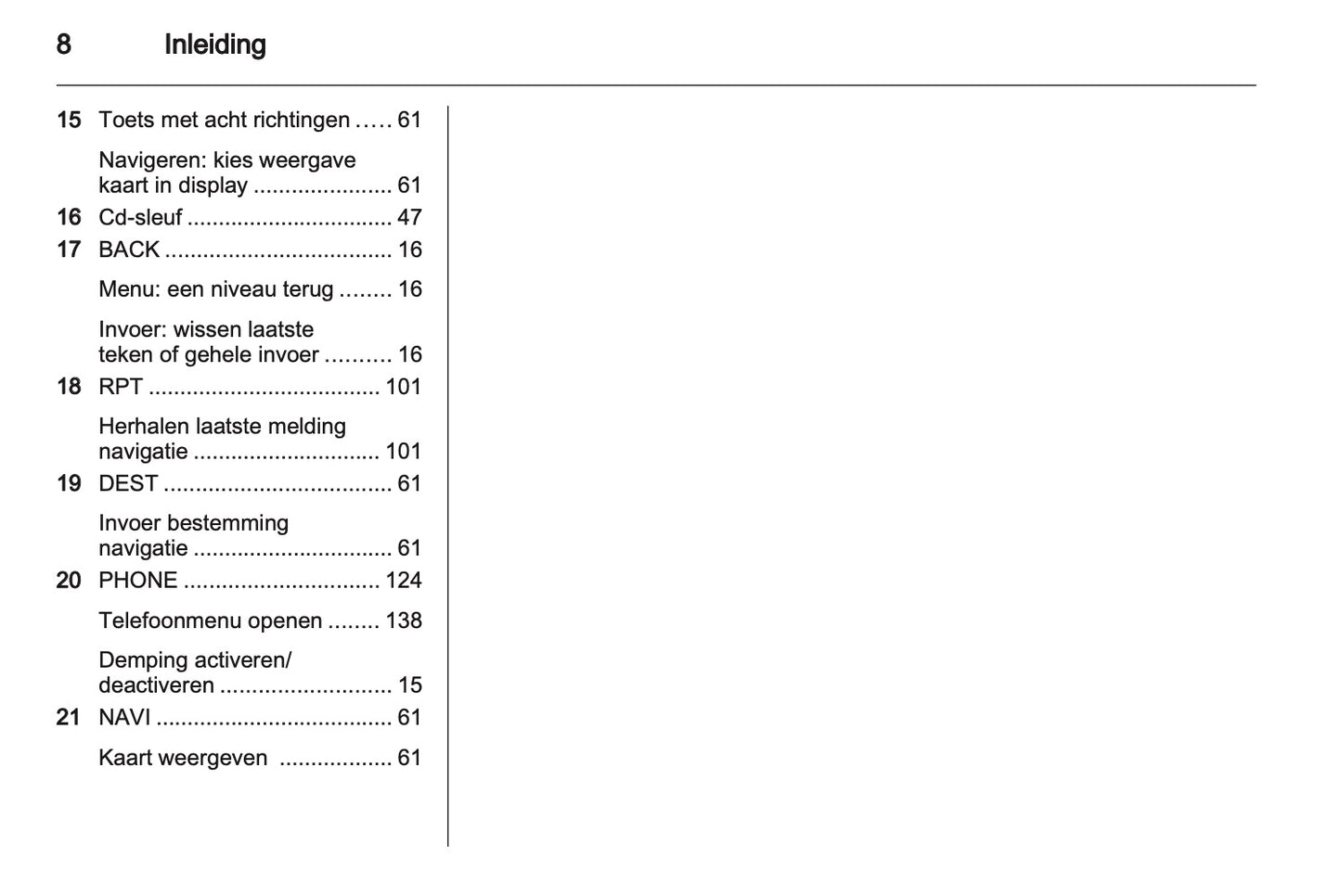 2012 Opel Meriva Infotainment Handleiding | Nederlands