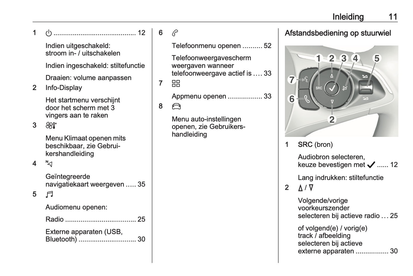 2022-2023 Opel Mokka Infotainment Manual | Dutch
