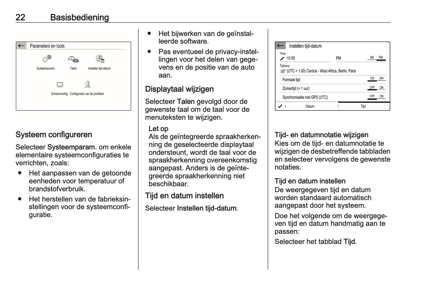 2022-2023 Opel Mokka Infotainment Manual | Dutch