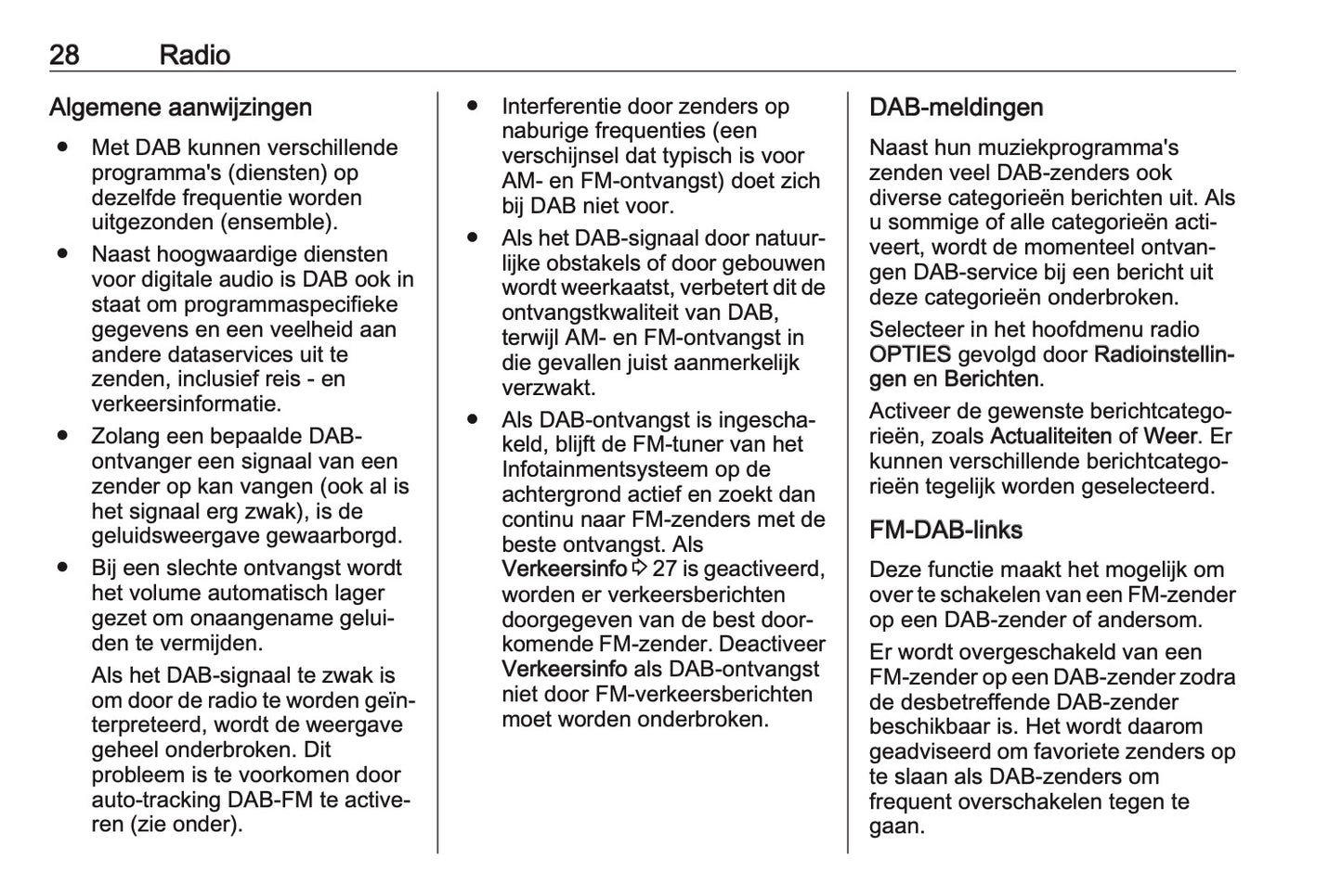 2022-2023 Opel Mokka Infotainment Manual | Dutch
