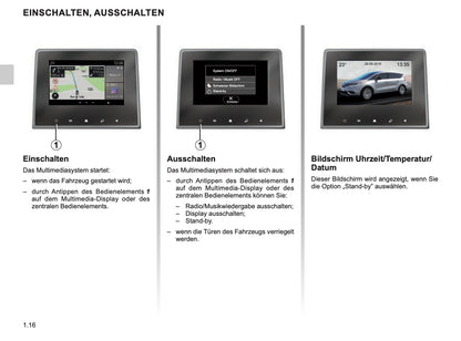 2023-2024 Renault Easy Link Infotainment Manual | German