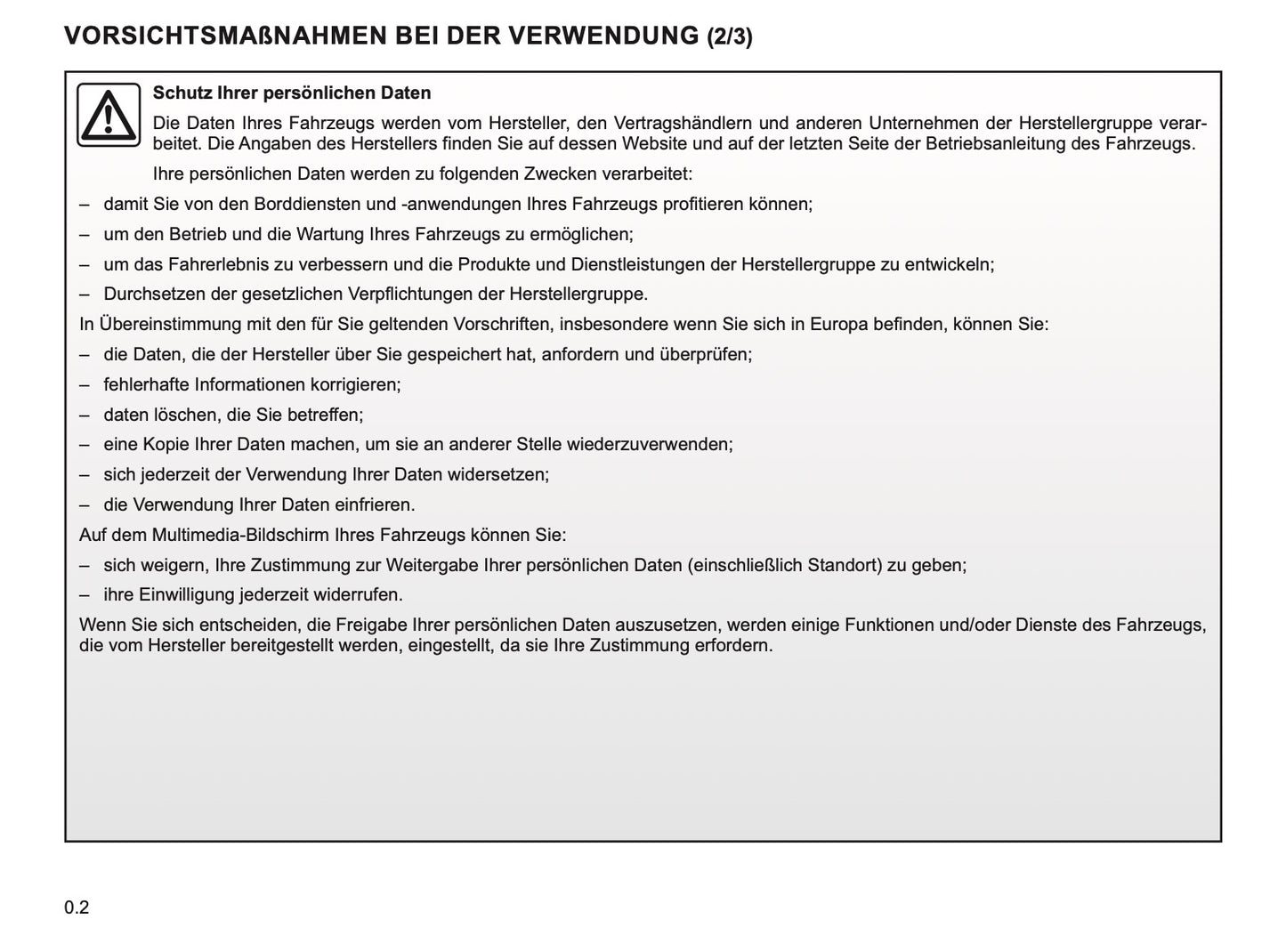 2023-2024 Renault Easy Link Infotainment Manual | German