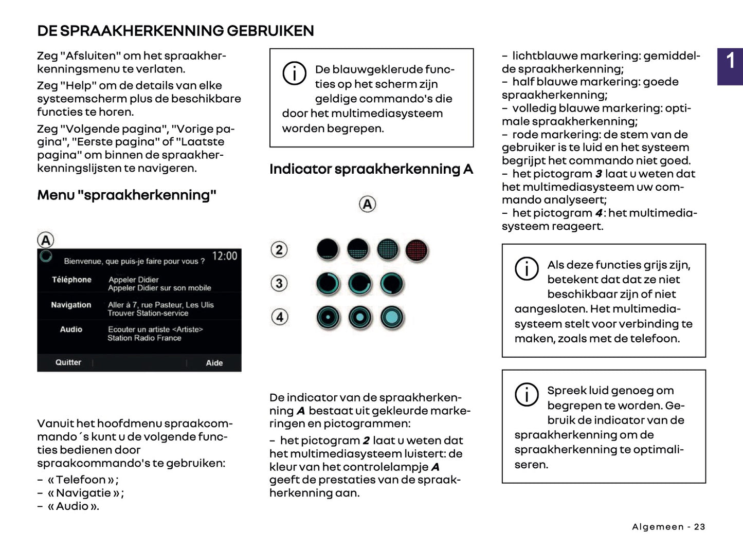2018-2025 Renault Easy Link Infotainment Handleiding | Nederlands