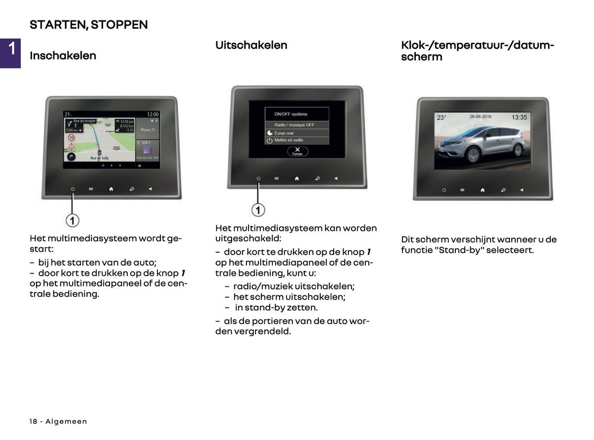 2025-2026 Renault Easy Link Infotainment Manual | Dutch
