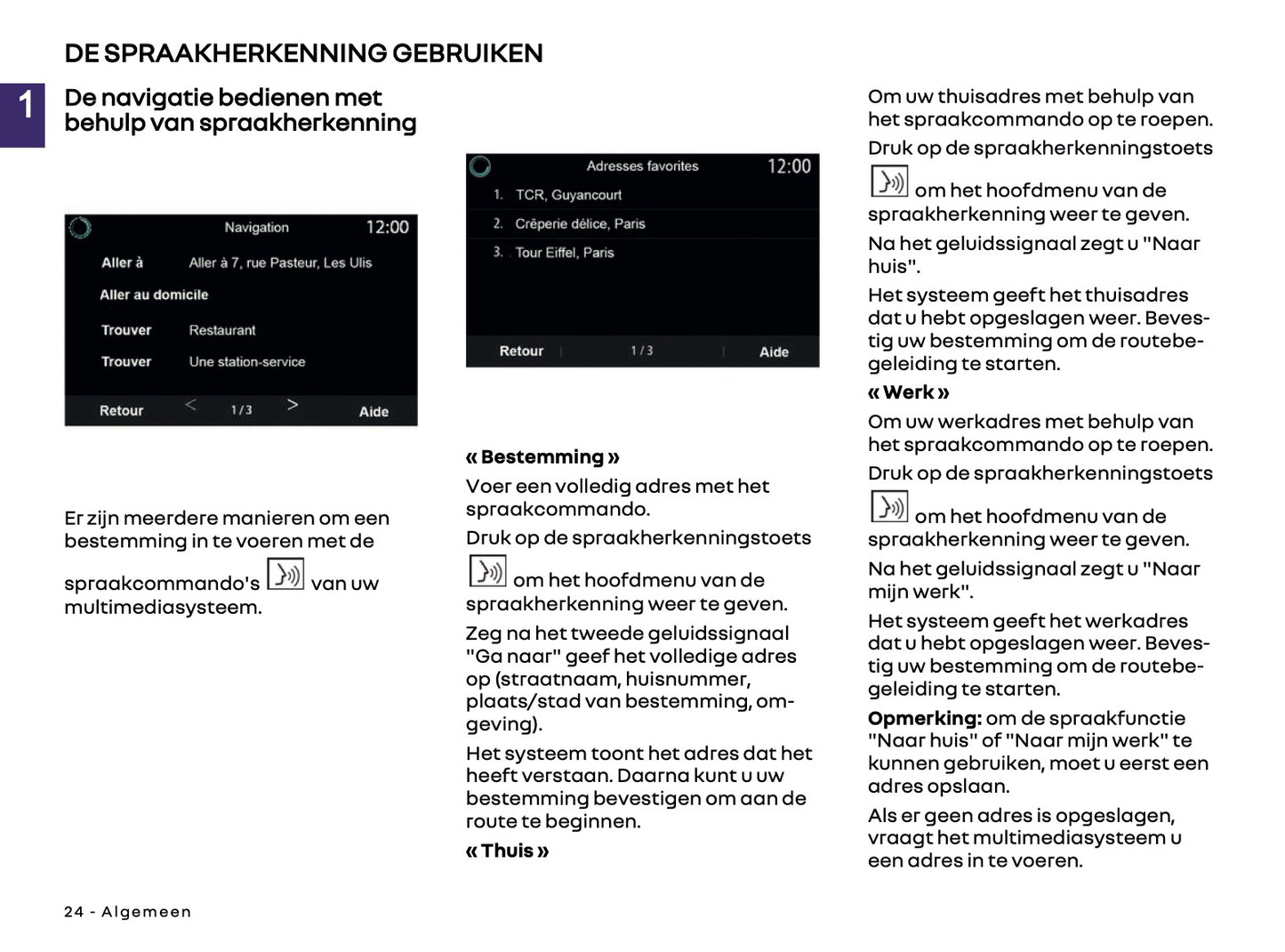 2025-2026 Renault Easy Link Infotainment Manual | Dutch