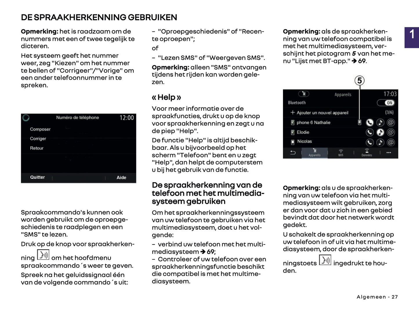 2025-2026 Renault Easy Link Infotainment Manual | Dutch