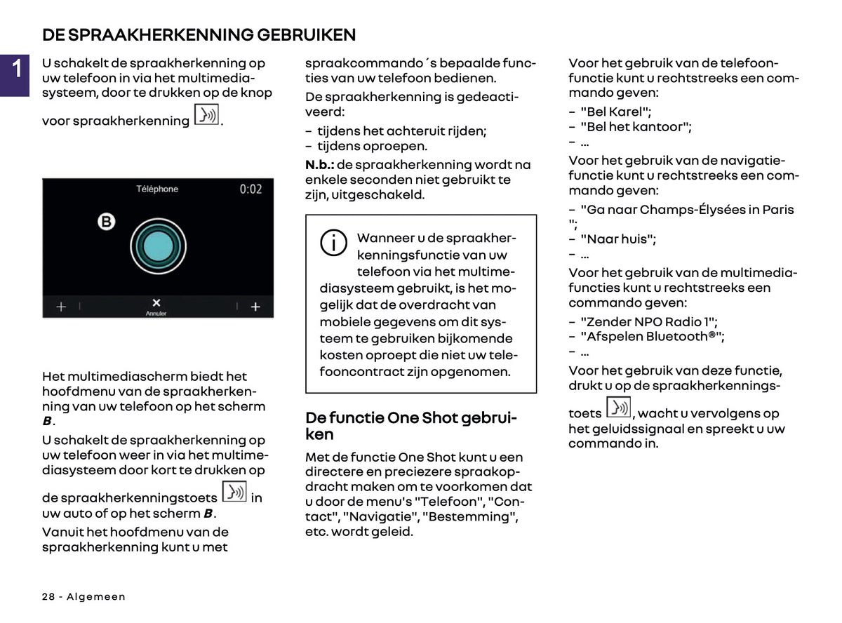 2025-2026 Renault Easy Link Infotainment Manual | Dutch