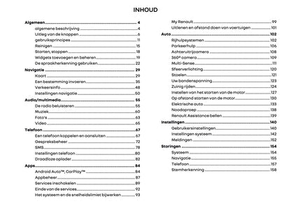 2025-2026 Renault Easy Link Infotainment Manual | Dutch
