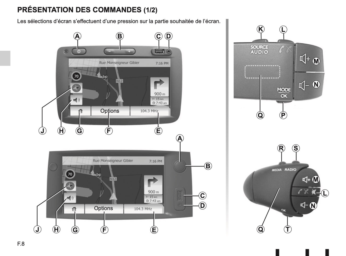 2012-2015 Renault Media Nav Infotainment Handleiding | Nederlands