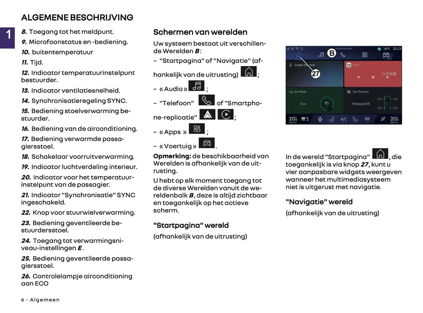 2025-2026 Renault Open R Link Infotainment Handleiding | Nederlands