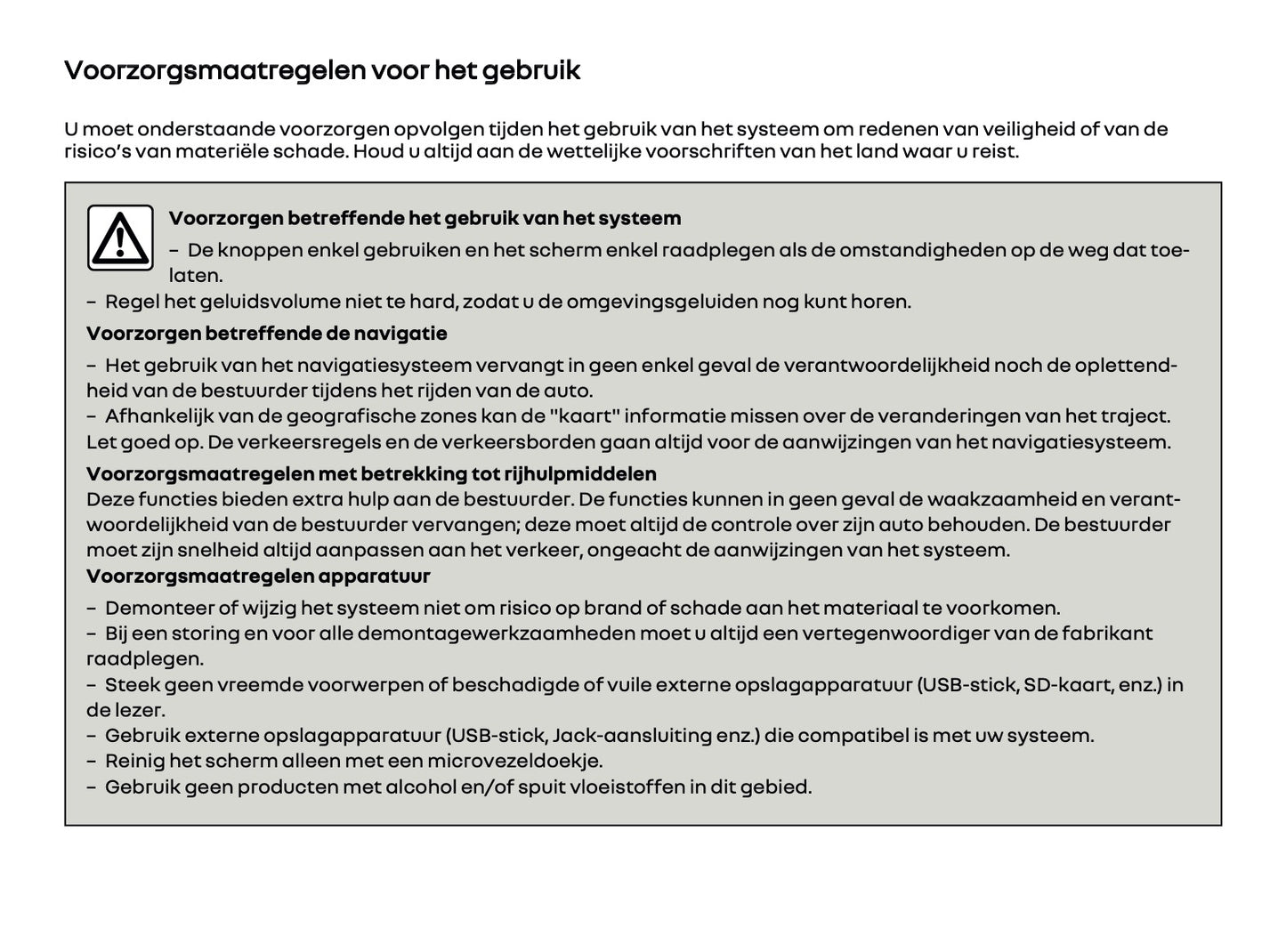 2026 Renault Open R Link Infotainment Manual | Dutch