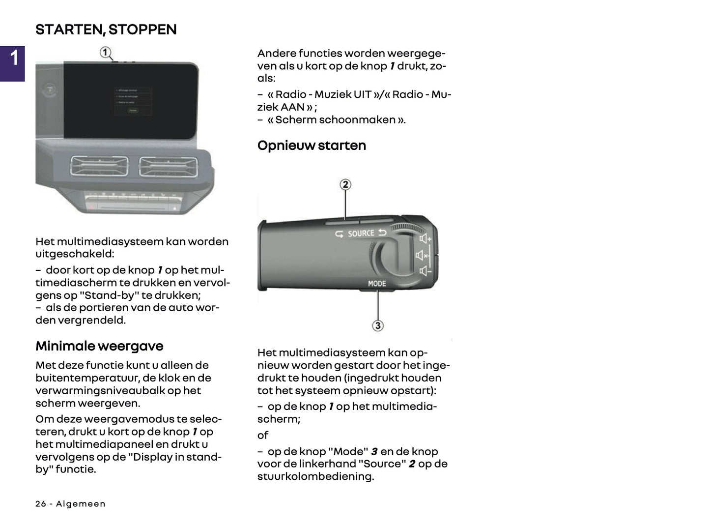 2026 Renault Open R Link Infotainment Manual | Dutch