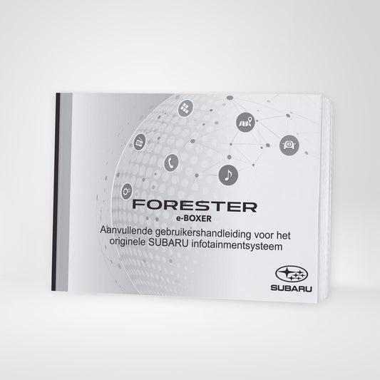 2025 Subaru Forester Infotainment Handleiding | Nederlands