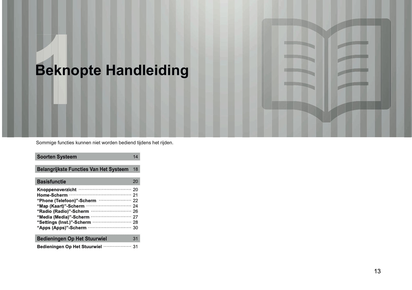 2024 Subaru XV e-BOXER Infotainment Handleiding | Nederlands