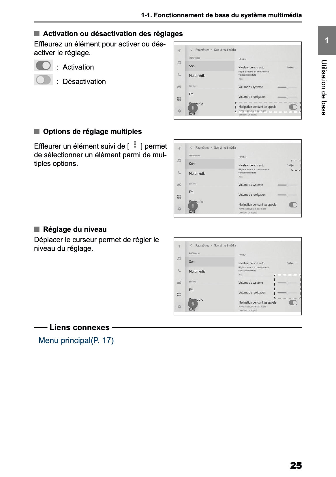 2025-2026 Toyota Aygo X Navigation Manual | French