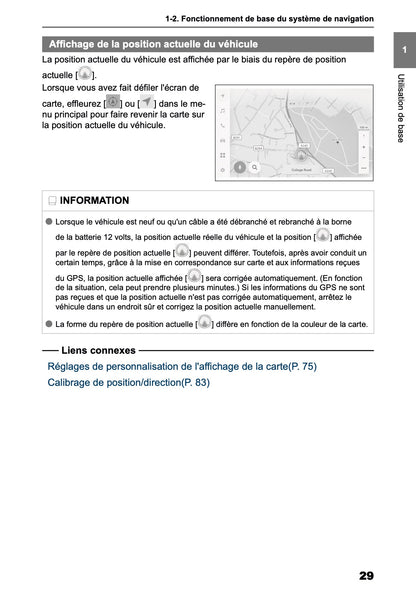 2025-2026 Toyota Aygo X Navigation Manual | French