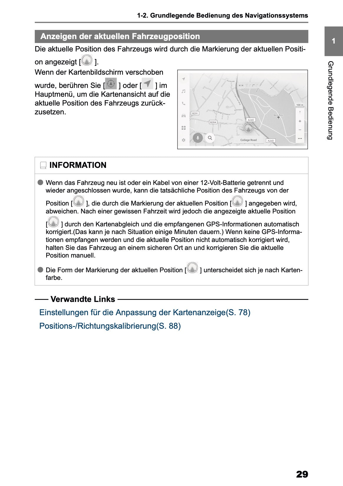 2025-2026 Toyota bZ4X Navigation Manual | German