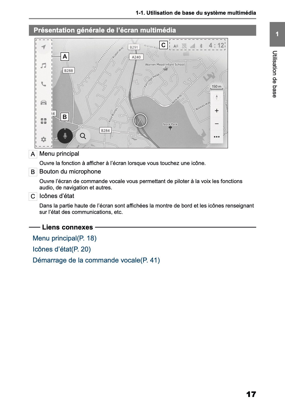 2025-2026 Toyota C-HR HEV/PHEV Navigation Manual | French