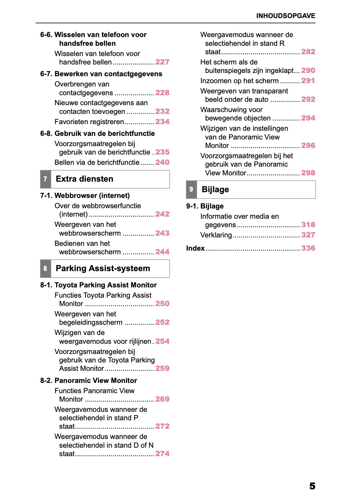 2026 Toyota C-HR+ Navigation Manual | Dutch