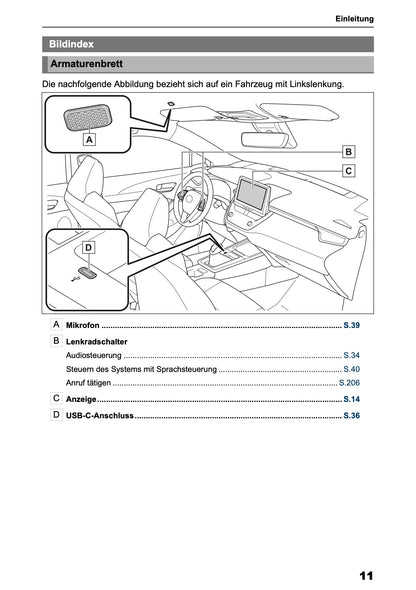 2025 Toyota Corolla Cross Hybrid Navigation Handbuch | Deutsch