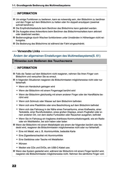 2025 Toyota Corolla Cross Hybrid Navigation Handbuch | Deutsch
