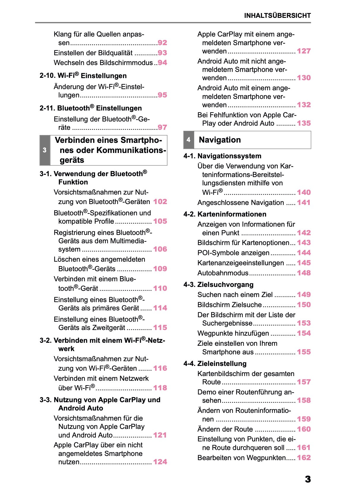 2025 Toyota Corolla Cross Hybrid Navigation Handbuch | Deutsch