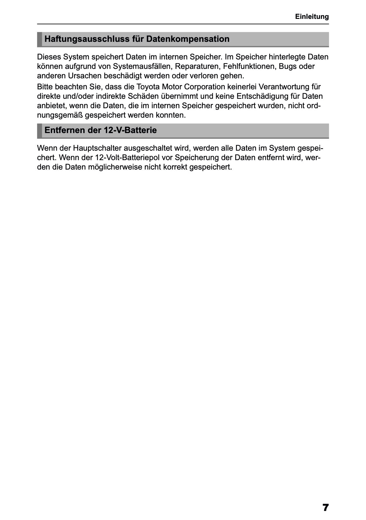 2025 Toyota Corolla Cross Hybrid Navigation Handbuch | Deutsch