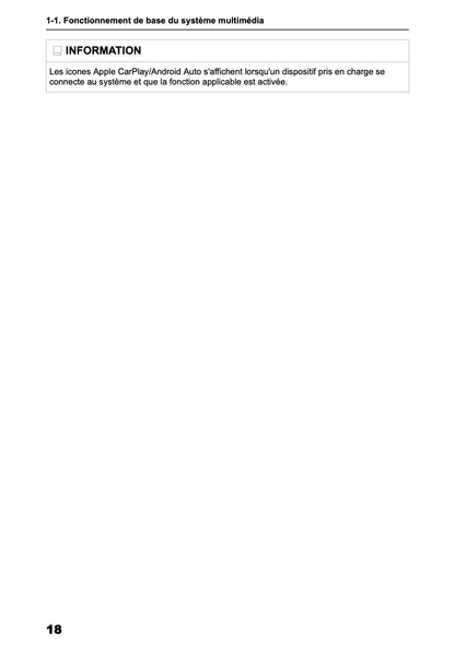 2025 Toyota Corolla Cross Hybrid Navigation Manual | French