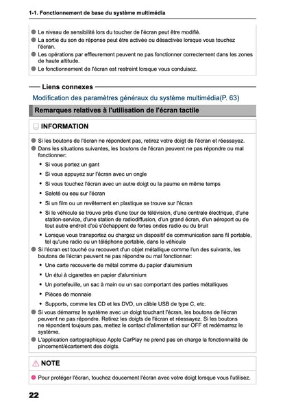 2025 Toyota Corolla Cross Hybrid Navigation Manual | French