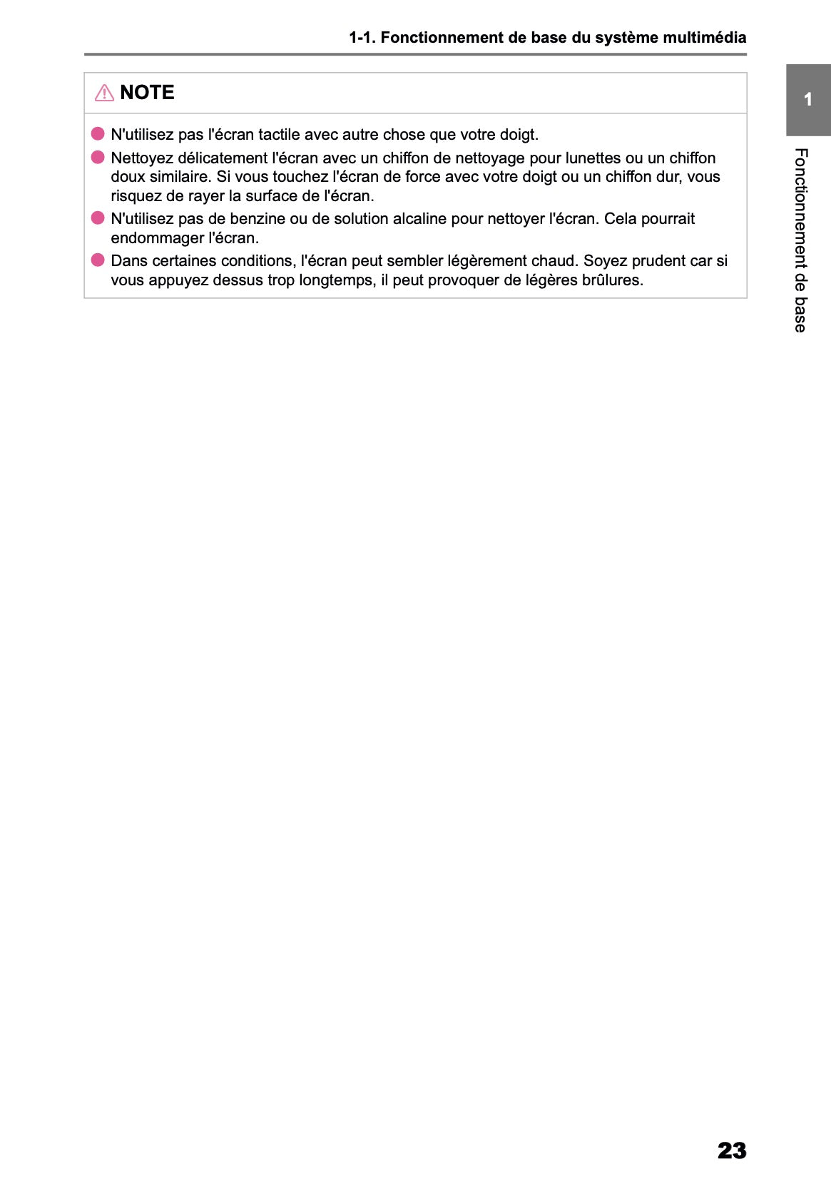 2025 Toyota Corolla Cross Hybrid Navigation Manual | French