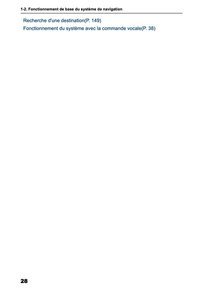 2025 Toyota Corolla Cross Hybrid Navigation Manual | French