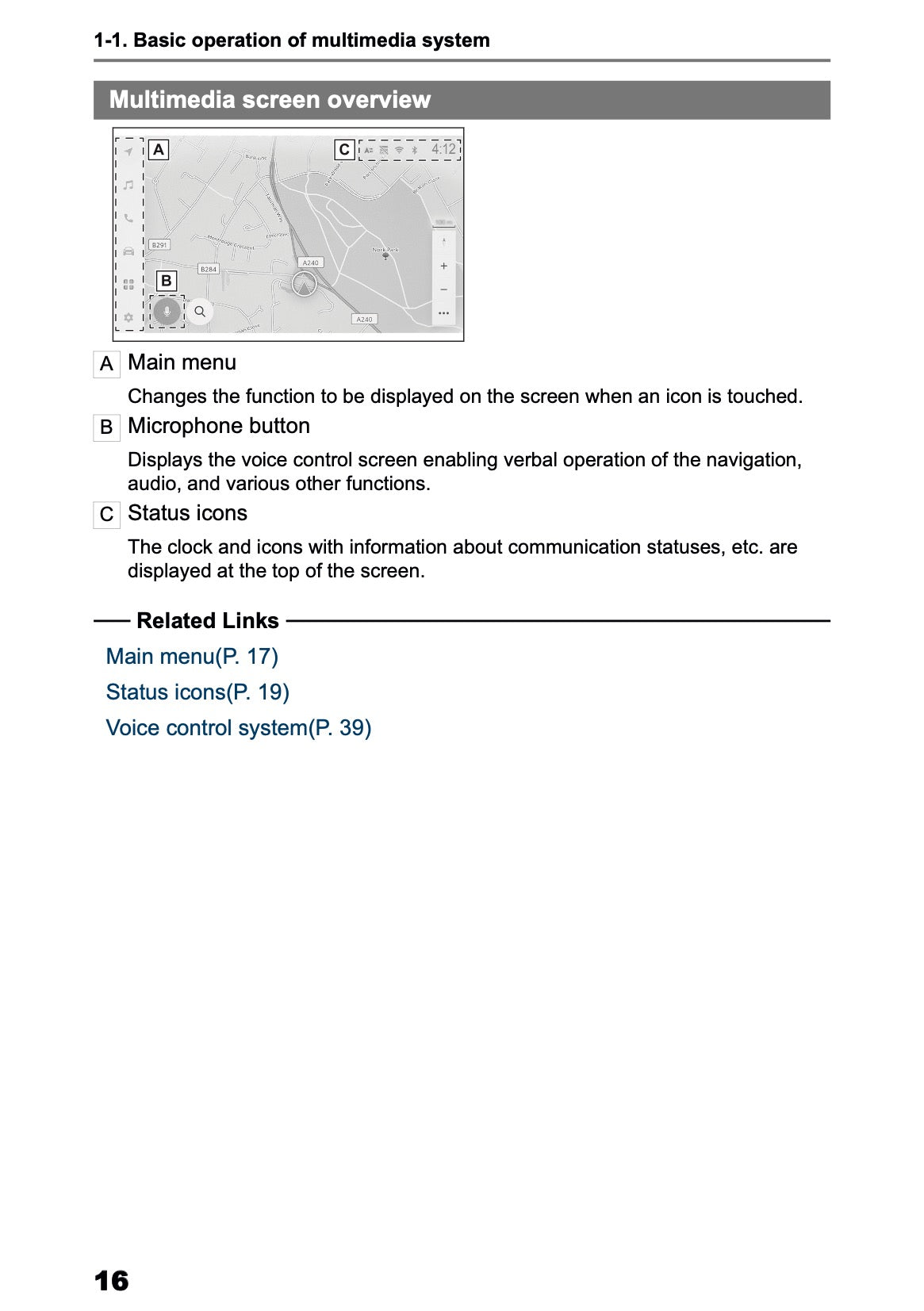 2025 Toyota Corolla Cross Hybrid Navigation Manual | English