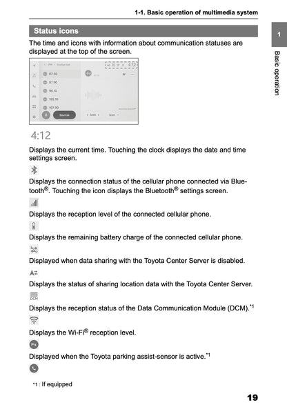 2025 Toyota Corolla Cross Hybrid Navigation Manual | English