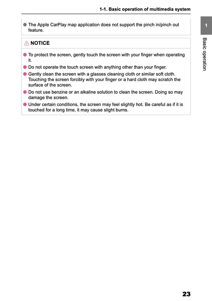 2025 Toyota Corolla Cross Hybrid Navigation Manual | English