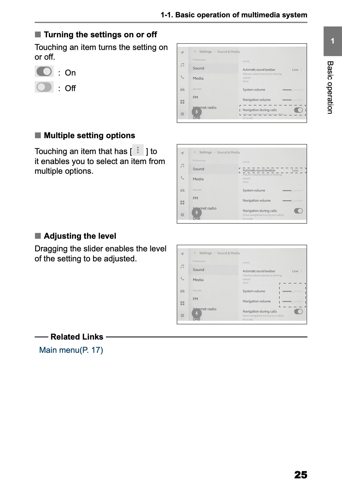 2025 Toyota Corolla Cross Hybrid Navigation Manual | English