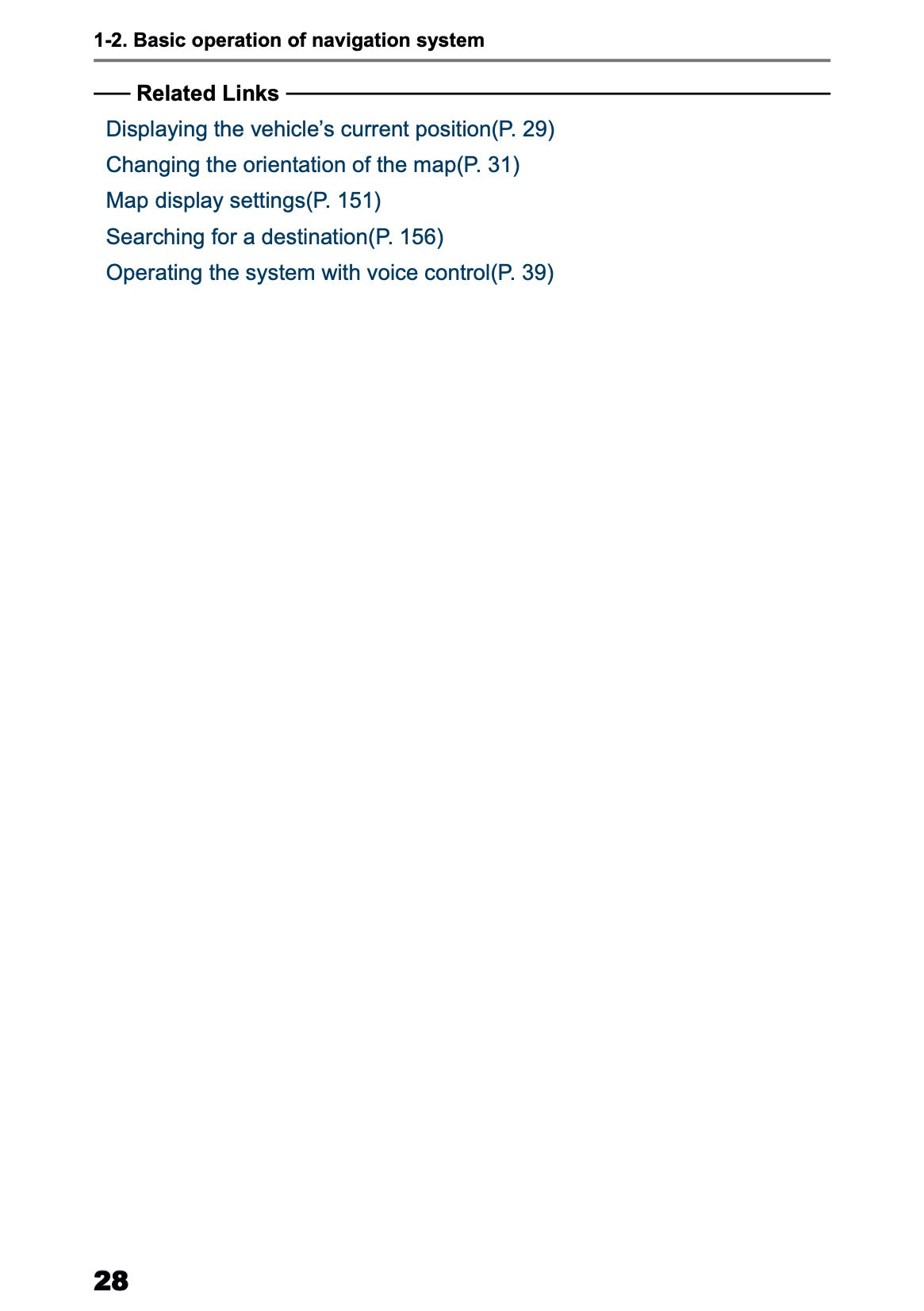 2025 Toyota Corolla Cross Hybrid Navigation Manual | English