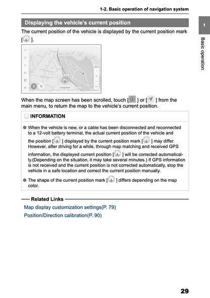 2025 Toyota Corolla Cross Hybrid Navigation Manual | English