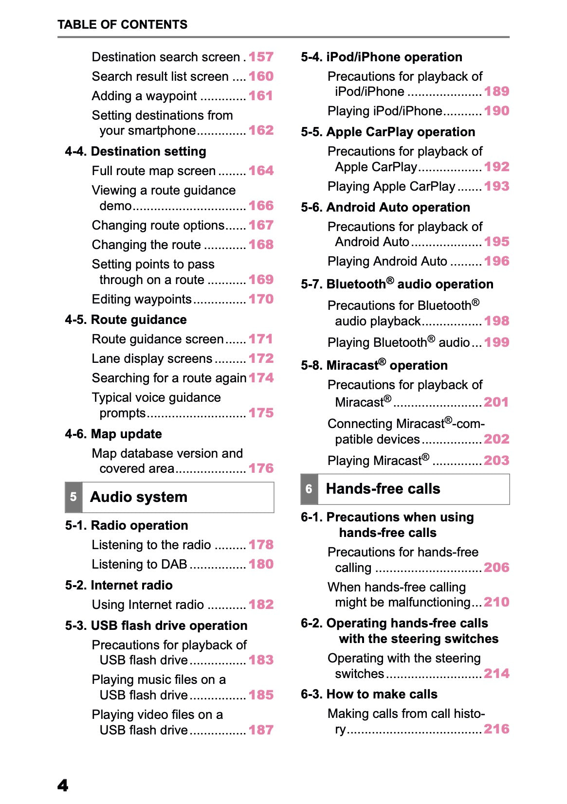 2025 Toyota Corolla Cross Hybrid Navigation Manual | English